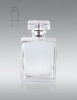 100ml square shape perfume glass spray bottle with cap