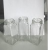 100ml square spice glass bottle