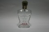 100ml transparent human glass perfume bottle