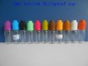 10ML Black Child-proof cap& white common cap PET drop bottle 100pc/lots EYE DROPS,e-cig oil