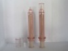 10ML Cosmetic Syringe Airless Bottle with applicator in silicon