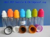 10ML Pink Child-proof cap & white common cap PET drop bottle 100pc/lots EYE DROPS,e-cig oil