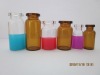 10R clear and amber tubular glass vial