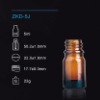 10ml Amber drop dispensing bottle