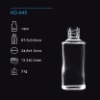 10ml Clear Glass Bottle