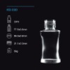 10ml Clear Glass Bottle