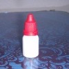 10ml LDPE eyedrop bottle, clear and white color