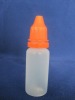 10ml PE ear bottle orange child proof Cap