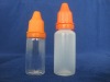 10ml PE ear bottle orange pilfer proof Cap