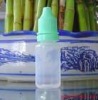 10ml PE empty dripping bottle green child proof cap