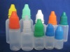 10ml PE plastic eye drop bottles green pilfer proof cap