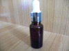 10ml amber glass essential oil bottle with dropper