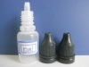 10ml black tamperproof plastic caps drop bottle 100pc/lots For liquid medicine