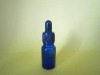 10ml blue glass essential oil bottle