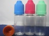 10ml clear eye dropper bottle color cap