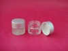 10ml clear glass cream jars