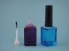 10ml clear or blue square nail polish bottles