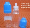 10ml  e liquid drip bottles with cap