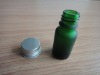 10ml frosted green essential oil glass bottle