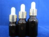 10ml glass dropper bottles aluminum gold cap