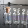 10ml glass tubes with wooden cork