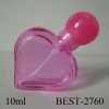 10ml heart-type mould glass spray perfume bottle