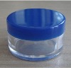 10ml transparent PS jar for cream