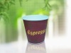 10oz biodegradable and disposable paper cup for hot drinks