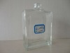 110 ml clear square pump sprayer perfume glass bottle