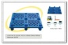 1100*1100 Export Plastic Pallet Grid top with Nine Big Feet Single Deck Plastic Pallet