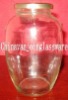 1100ML round shape glass jar with metal cap