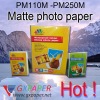 110G, Everyday Matte Inkjet Photo Paper(M ), cast coated