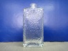 110ml clear glass perfume bottle with rectangle shape