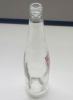 110ml clear glass wine bottle