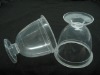 115ml top choice goblet shape disposable jelly cup