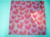 12 sheets heart patterned glitter paper for album usage