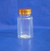 120cc PET transparent bottle for medicine pill, capsule, powder