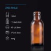 120ml Amber glass bottle