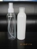 120ml Screw cap plastic cosmetic toner bottle