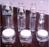 120ml acrylic square lotion bottles