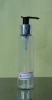 120ml clear pet pump botte