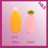 120ml facial cream plastic bottle