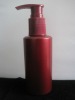 120ml pump cosmetic PET bottle