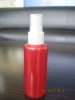 120ml red cylinder Cosmetic bottle