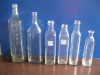 120ml small clear olive oil glass bottle