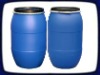 125L open mouth plastic barrel with lid
