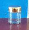 125ML Small Food Glass Jar With Golden Lid