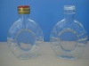 125ML nutritional health liquor Wine Bottle ,clear bottle