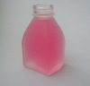 125ml Frosted glass beverage bottle