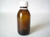 125ml amber glass bottle